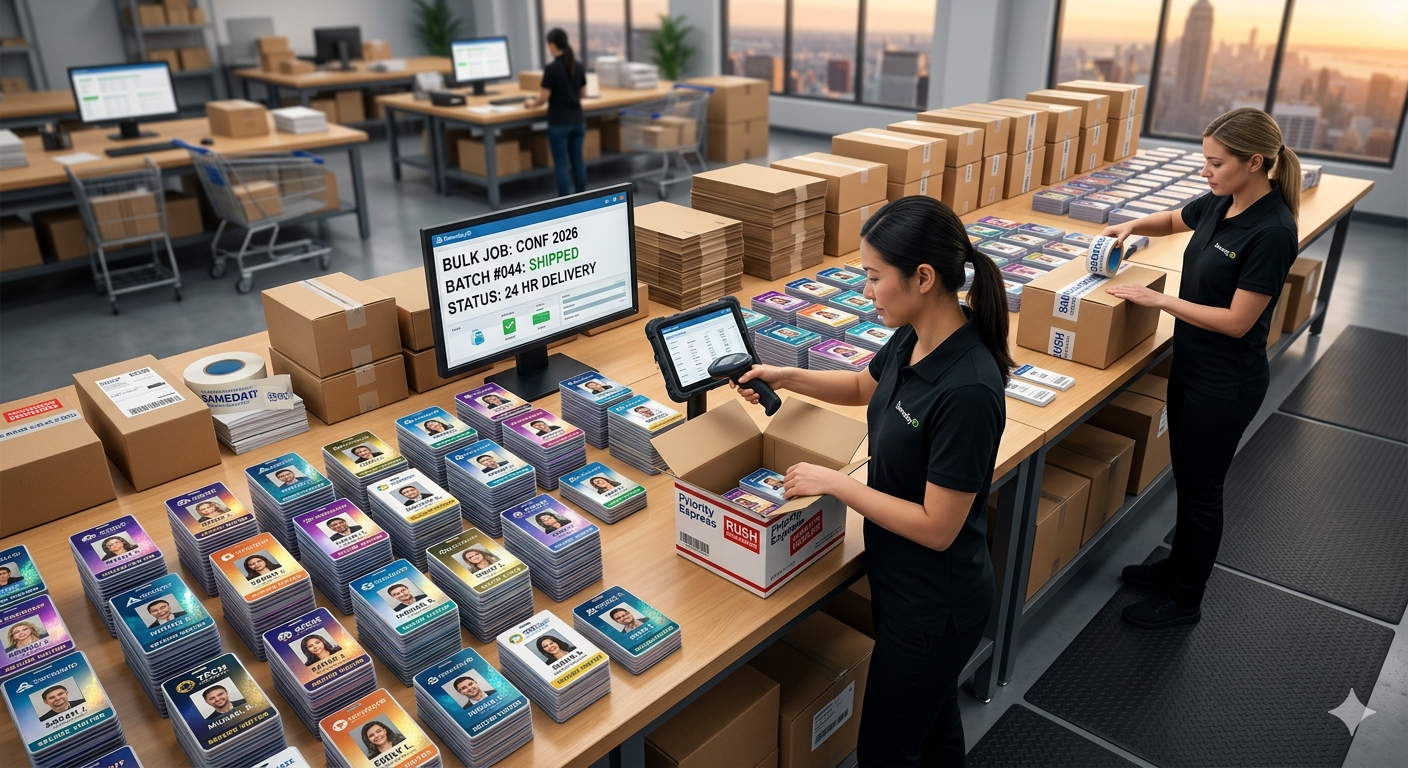 High-Volume, High-Speed: Why Professional Bulk ID Card Printing is Your Event’s Best Defense