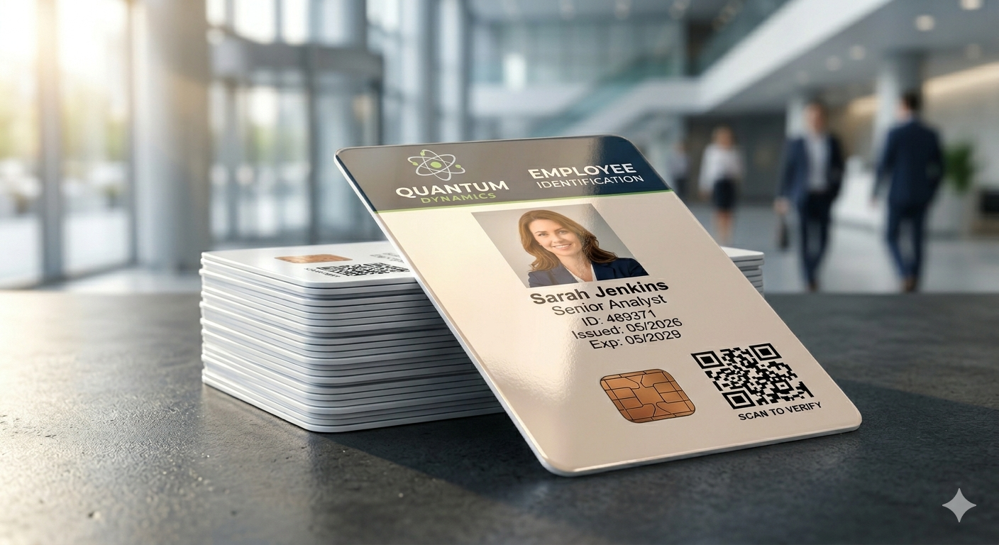 Bulk PVC Card Printing: Same-Day Custom Corporate ID Badges