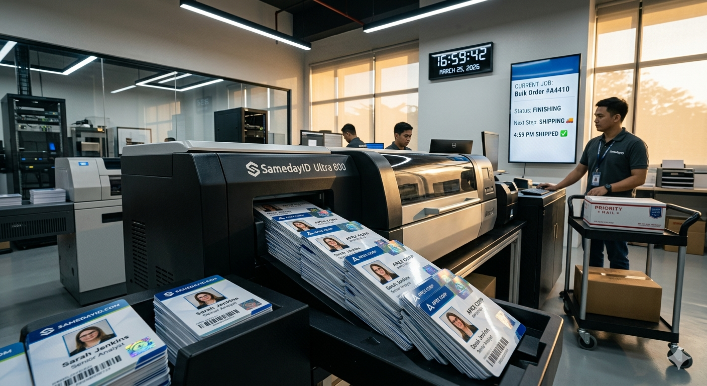 Rapid PVC Printing: Get Your Emergency ID Badge Today