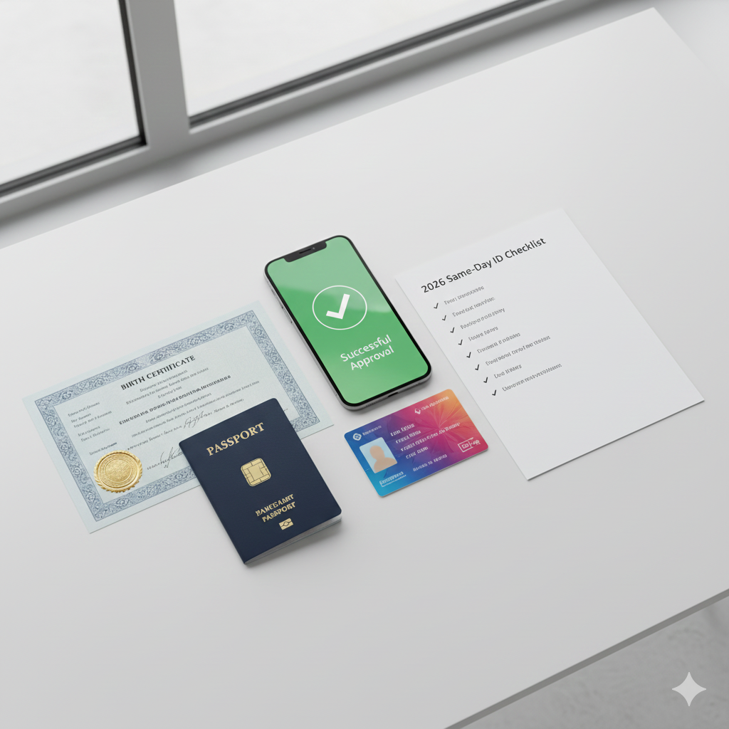 Same-Day ID Checklist for January: What You Need for Fast Approval