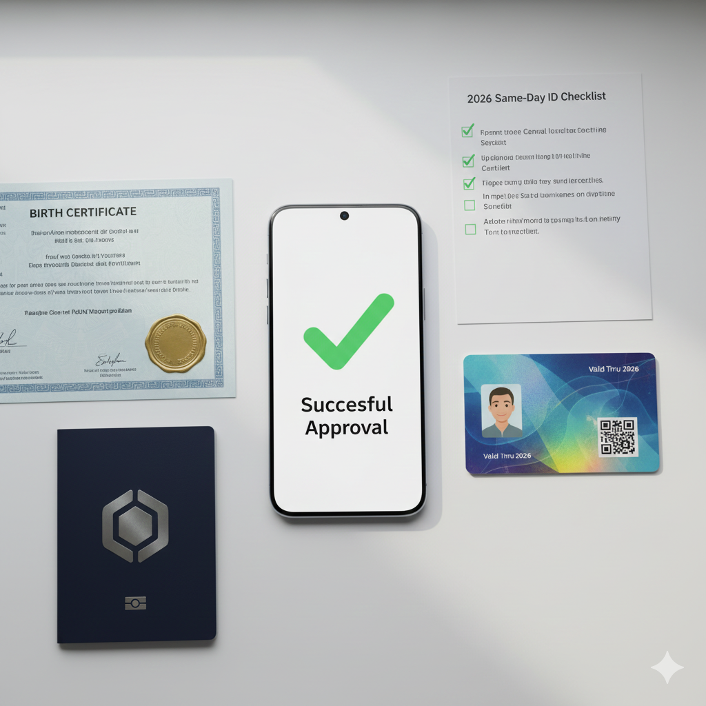 Same-Day ID Checklist for the New Year: What You Need for Fast and Stress-Free Processing
